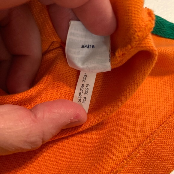 Vintage Polo Ralph Lauren Embroided Orange Polo - Picture 8 of 8